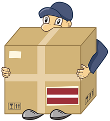 DUŻE PACZKI. NTP ŁOTWA