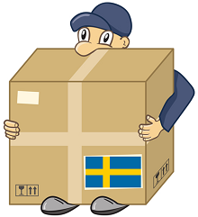 DUŻE PACZKI. NTP SZWECJA